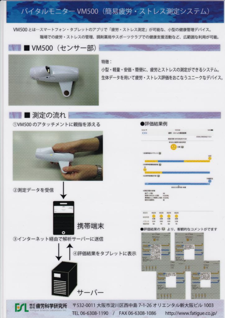 ストレス測定システム